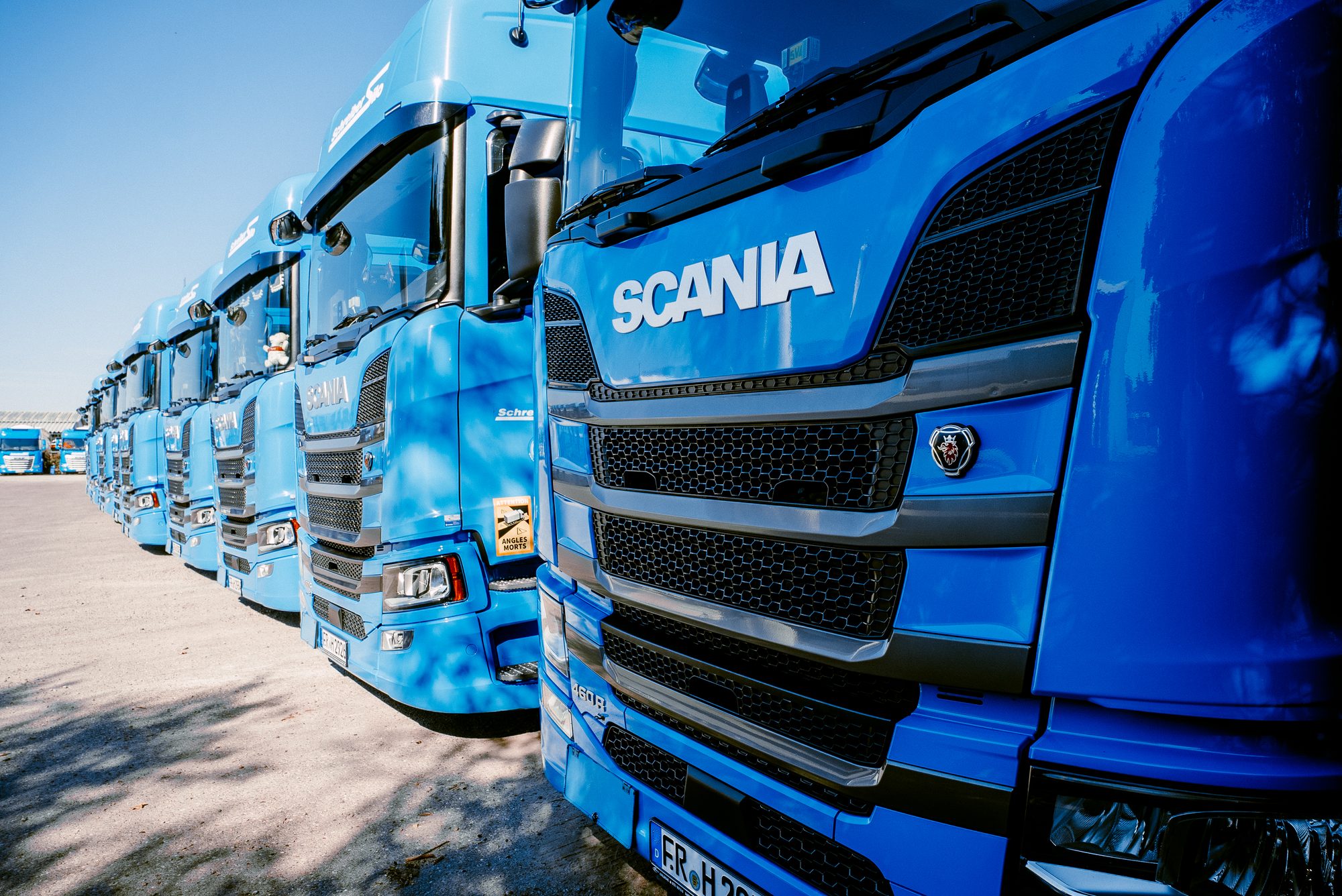 Scania Front der Flotte